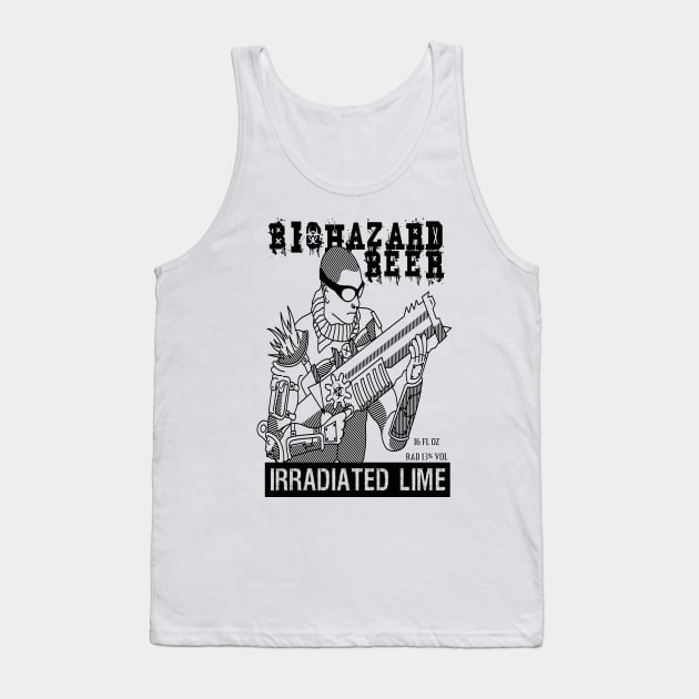 Biohazard Beer Tank Top by GrimDork